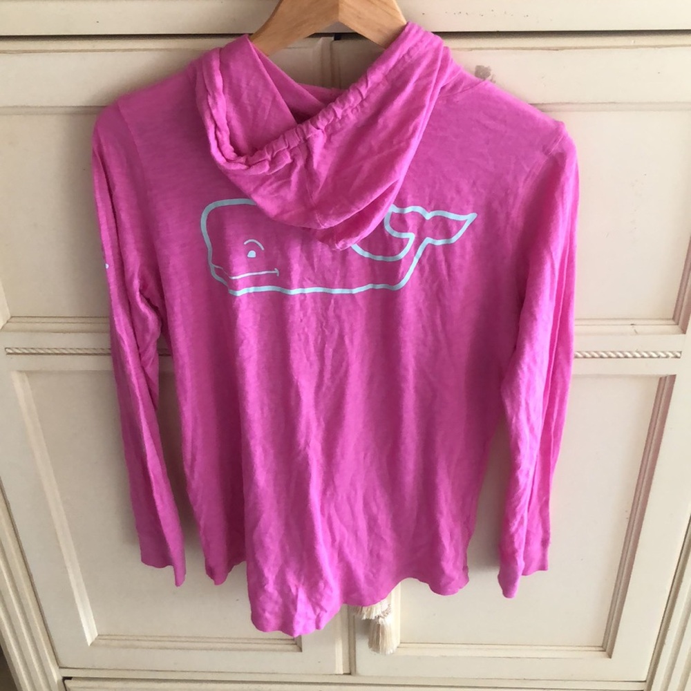 Vineyard Vines Women’s Long Sleeve Hoodie Shirt - Picture 7 of 9